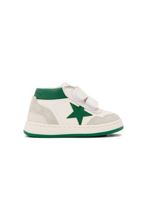 sneakers in pelle bianco GOLDEN GOOSE KIDS | GJF00773F00624410802